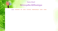 Desktop Screenshot of naturopathe-morbihan.fr